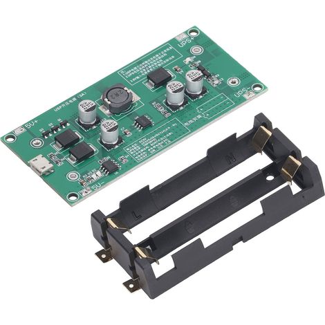 Convertisseur de tension élévateur 3A haute puissance pour batterie Li-ion, module d'alimentation micro USB (1/5)
