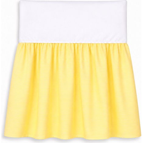 Bettumrandung für Kinderbetten, 120 x 60 cm – gelbe Streifen (1/3)