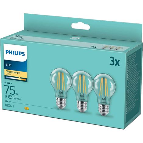 DIS LED GOCCIA FILAMENTO 75W E27 PHILIPS BY SIGNIFY 8718699696955 (1/5)