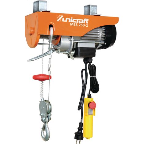 UNICRAFT MES 250-2 Mini Elektro Seilzug 250kg (1/2)