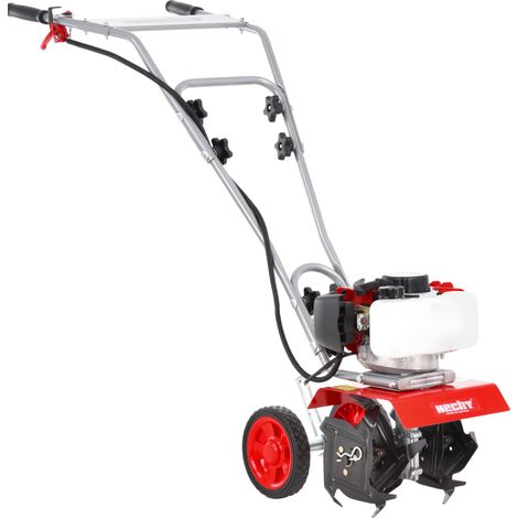 Gartenfräse Motorhacke Benzin 25cm 1,5kW 2PS Kultivator Garten Boden Hacke Fräse (1/5)