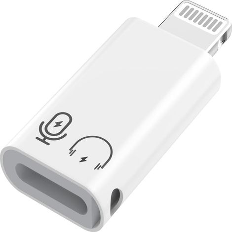 iPhone OTG-adapter, USB Typ C Hona till Lightning Hane Laddare Data Synkronisering Dongel Typ C Kamerakortläsare Flash-enhet Tangentbord Mus U-disk (1/4)