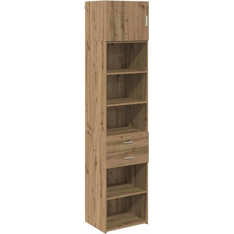 Maison Exclusive - Credenza con cassetto Rovere artigianale 50 x 42,5 x 225 cm