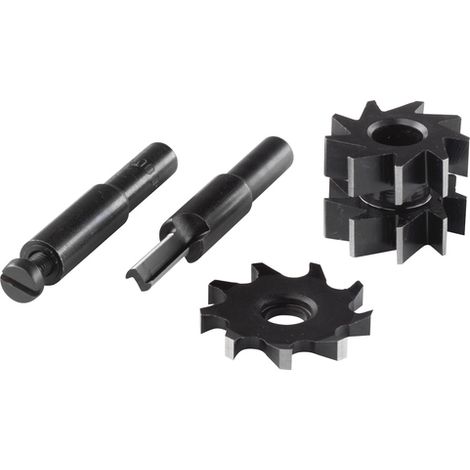 Wolfcraft Universal-Fräser-Set WS 3254000 Ø 6/30/35 mm 4-teilig Rundschaft Fräser (1/4)