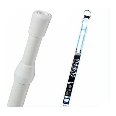 BRIS BRIS UNIVERSALE 40-60CM Ø13MM PLASTIFICATO BIANCO