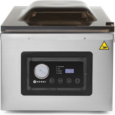 HENDI Vakuumkammer-Verpackungsmaschine Profi Line 410, Profi Line, Dichtungsband: 410 mm, 230V/1100W, 510x625x(H)455mm (1/5)