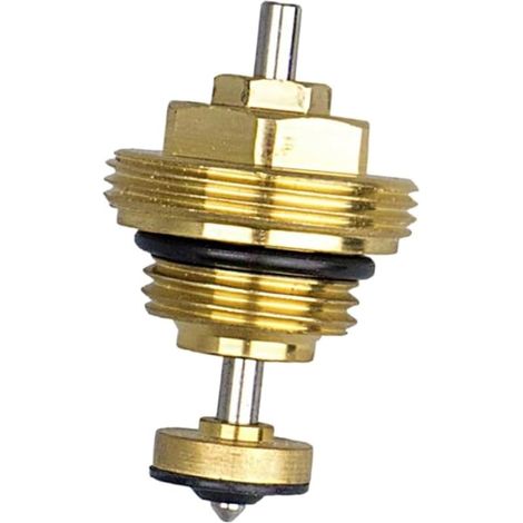 Noyau de valve à goupille de retour pour collecteur de chauffage au sol M30x1.5, noyau de valve à goupille de retour en laiton, noyau de valve à goupille de retour M30x1.5 pour actionneur UFH (1/5)