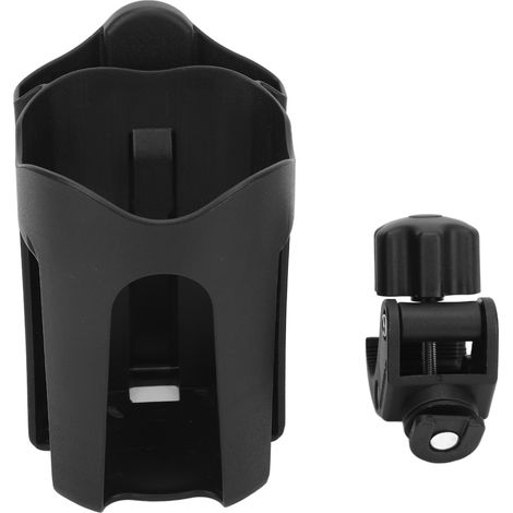 Porte-gobelet universel 2-en-1 stable pour poussettes, fauteuils roulants, vélos, chariots, kayaks et motos – support réglable pour gobelet et téléphone. (1/5)