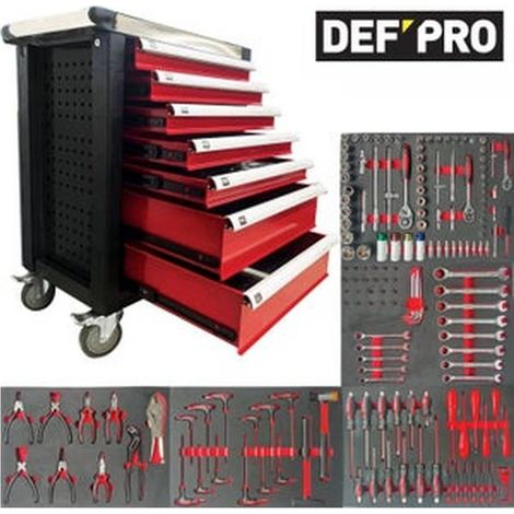 Insert de Servante d Atelier 1/3 Vide - 19,9 x 3,8 x 40,5 cm - Compatible Servante 4052 - Organisation et Gain de Place - D-Work