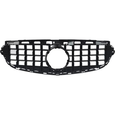 Grille automobile, remplacement direct, compatible avec la Classe E W212, noir (1/5)