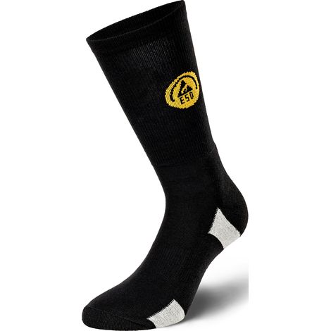 WORK ESD - Chaussettes de travail - noir 45-47