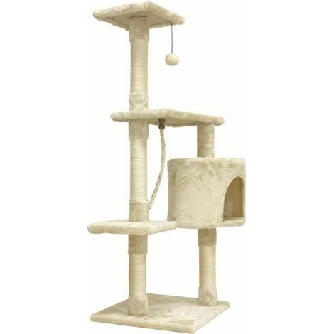 Arbre a chat PALOMA - 40x40x114cm - Beige