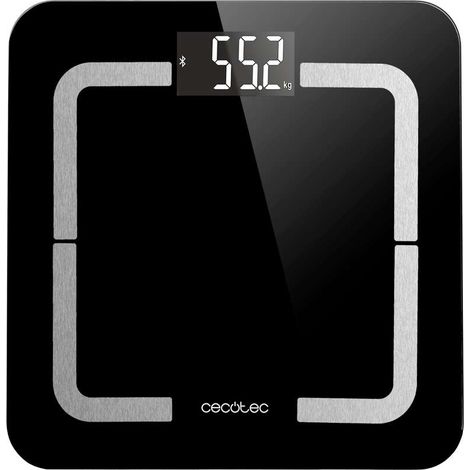 Cecotec Pèse-personne Numérique Surface Precision Smart Healthy, Ecran LCD, Bluetooth, Mobile App, Ruban à Mesurer