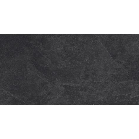Mexen Canberra Nero Probe für glasiertes Feinsteinzeug rek. G1, Boden- und Wandfliese 120 x 60 cm, matt - TL328-02-S