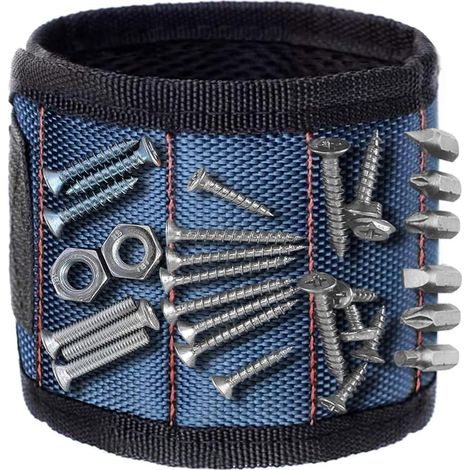 Bracelet magnétique pour outils, pour une organisation et un soutien lors des travaux d'entretien, pour une utilisation à domicile et en atelier.-AquaForge (1/5)