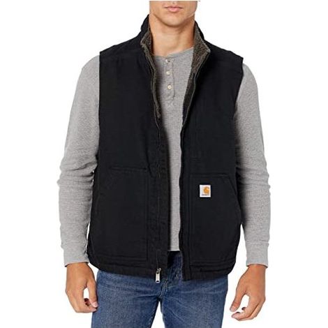 Gilet sans manches homme Mock Neck CARHARTT 104277 - Noir - 2XL (1/3)