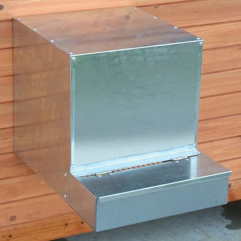 Pondoir galvanisé ramassage extérieur 1 case (1/4)