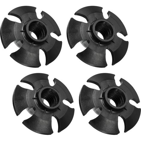 Randonnée Pôle Remplacement Accessoires, 4Pcs 52mm Marche Randonnée Bâton Neige Paniers pour Boue Ski Externe Escalade (1/5)
