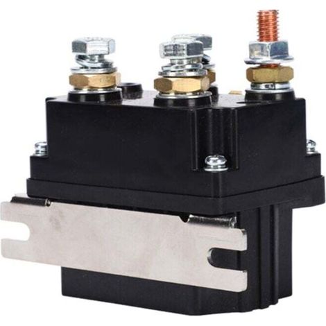 Relè per verricello elettrico 12V 600A 4500A per quad e ATV per uso intensivo -Crezuo