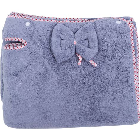 Serviette De Bain En Molleton Corail - 80 x 140 cm - Bleu Ciel - Pour Utilisation Après Douche Ou Sauna - 1 Pièce (1/5)