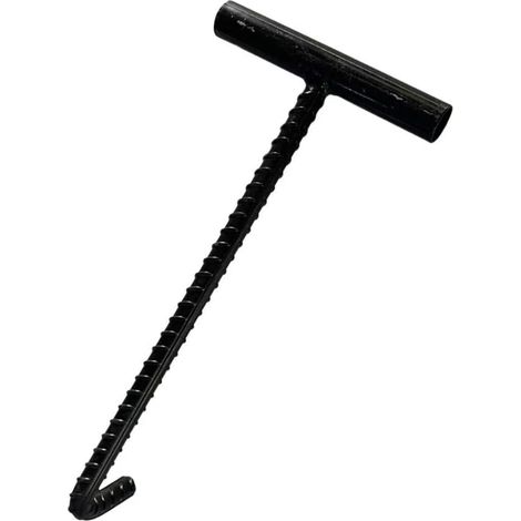 Lève-couvercle Égout Professionnel Poignée Antidérapante Crochet Trou Pour Aide Aux Personnes Âgées Levage Extracteur Polyvalents (1/5)