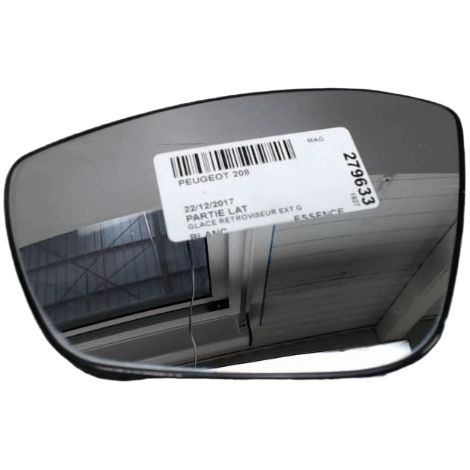[PRODUIT D'OCCASION] Glace Retroviseur Exterieur G PEUGEOT 208 ♻️ Ref Oe. 1607512180 - Garantie à vie (1/3)
