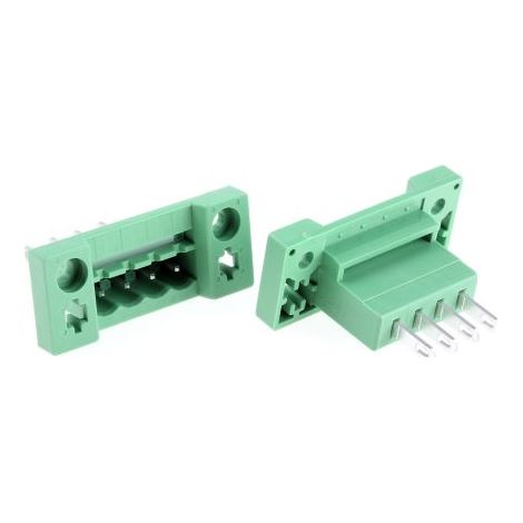 Bornier enfichable Phoenix Contact CLASSIC COMBICON, 4 pôles , 5.08mm, A souder, 12A