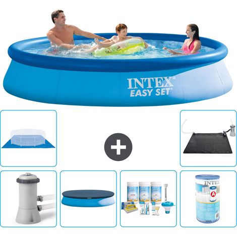 Intex Piscina Easy Set Rotonda - 366x76 cm - 8-pezzi  S31037 (1/5)