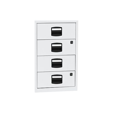 Armario auxiliar PFA 4 cajones universales blanco tráfico