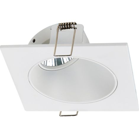 Incasso fisso bianco Nael 15x15cm