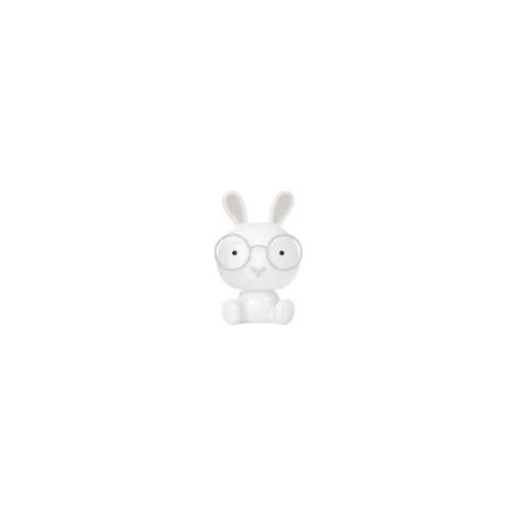 Luz de noche infantil LED Conejito 2,5W RGB + luz día batería recargable Blanco (1/5)