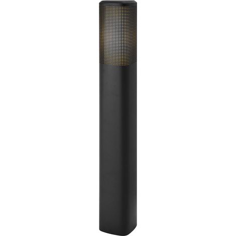 Potelet Sidara 95  Aluminium Seaside noir ,  H. 95 - IP54 - E27 /  Nordlux Extérieur