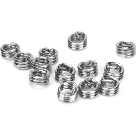 50 inserts filetés manchon protection fil outil réparation fixation quincaillerie standard US 10-24x1D (1/5)