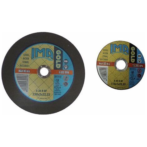 Disco abrasivo ima 50pz taglio acciaio 230x2 mola abrasiva - Salone (1/2)