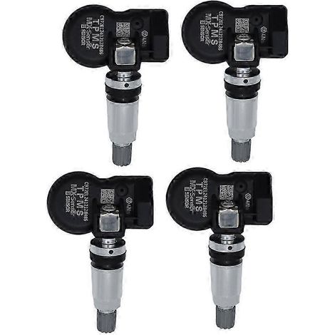 Lot de 4 capteurs TPMS MX Sensor programmables 2-en-1, 315 MHz + 433 MHz, compatibles avec les outils Autel TS408, TS508 et ITS600