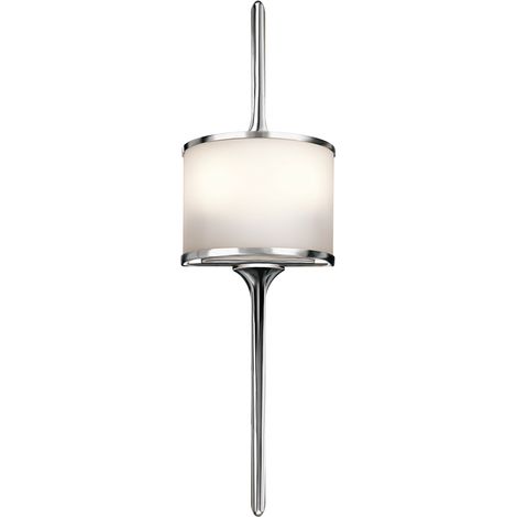 Elstead Mona - Applique per bagno a 2 luci Cromo lucido IP44, G9 (1/3)