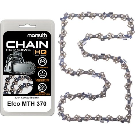 Chaîne de scie 35cm 1,3mm 3/8" 53TG pour Efco MTH 370 (1/4)
