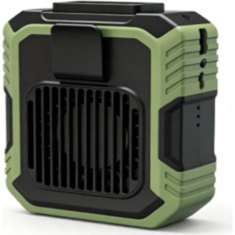 Beyamis Mini ventilateur taille USB – mains libres, chantier/extérieur (1/5)