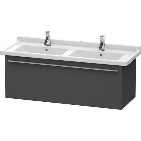 Meuble sous-vasque X-LARGE 468x1200x448mm graphite mat
