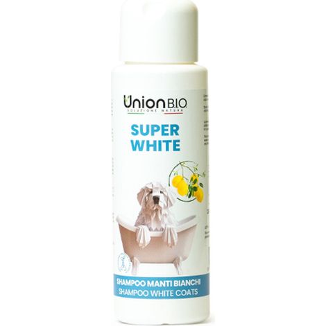 SUPER WHITE Shampoo per manti bianchi cane 250 ml