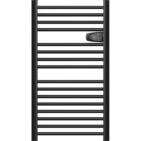 [JAMAIS UTILISÉ] Scaldasalviette elettrico senza liquidi 500W H.98xL54cm HESTIA nero