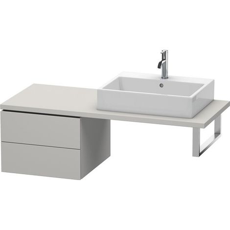 Consolle bassa L-CUBE 400x520x547mm cemento