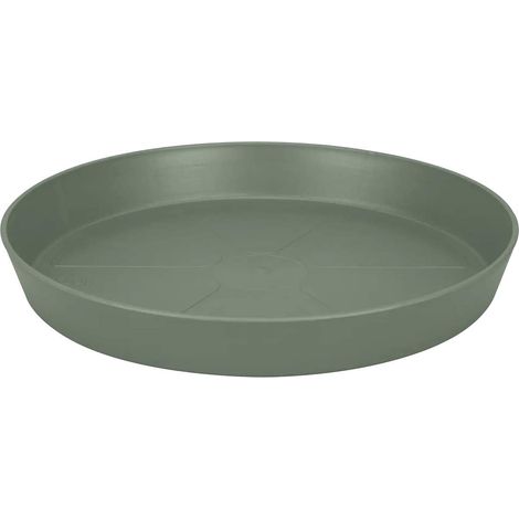 Elho Loft Urban Soucoupe Ronde 14 - Vert - L 14 x B 13.9 x H 2 cm - extérieuraccessoires - 100% recyclé