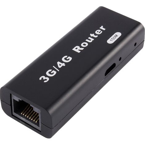 Point d'accès Wi-Fi portable 3G/4G 150 Mbps avec port USB RJ45 (1/5)