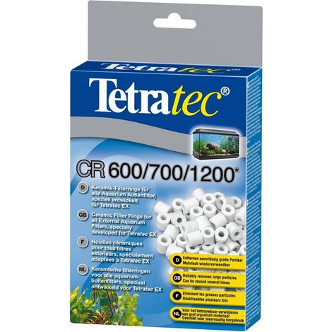 CR 600/700/1200 Bagues filtrantes en céramique pour tous les filtres extérieurs d'aquarium