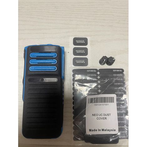 The DGP8050EX blue-black faceplate is compatible with walkie-talkie DP4401EX/XIR P8608EX faceplates. (1/5)