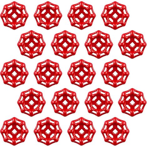 Poignée de Vanne et Structure 20 Pièces Rouge (1/5)