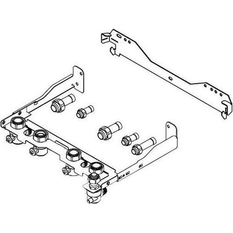 Kit de conexión caldera de condensación Isofast Condens F35 de Saunier Duval