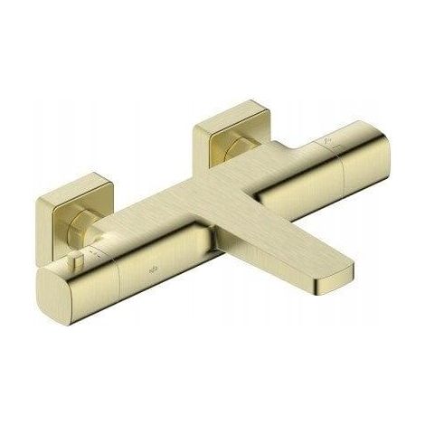 Badewannenarmatur kfa Malaga gebürstetes Gold Messing 193 mm (1/2)