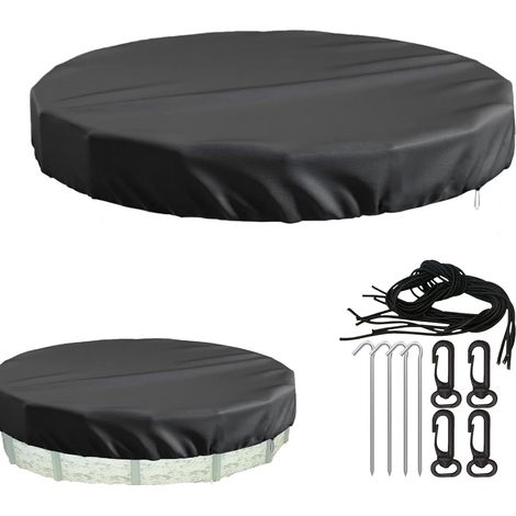 che Protection pour Piscine Ronde Couverture De Piscine (1/5)